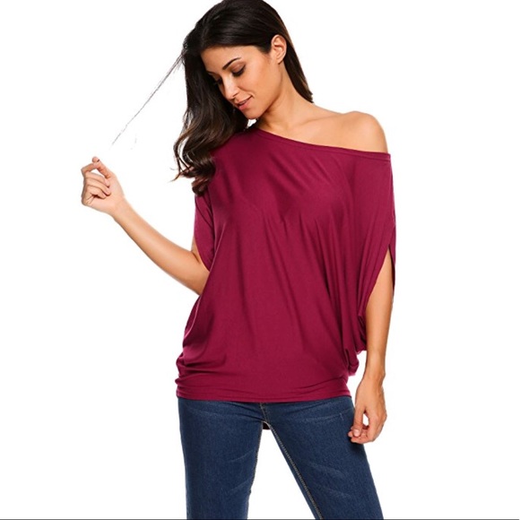 Tops - Beautiful women off shoulder loose blouse